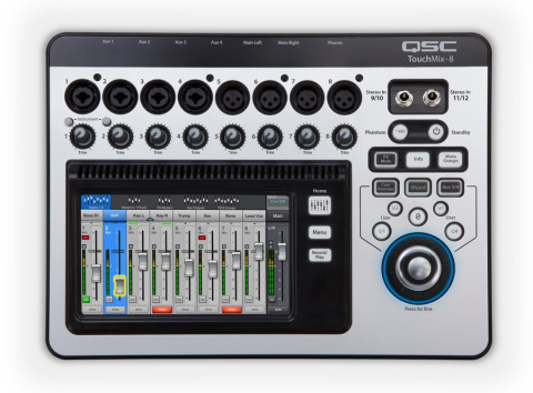 QSC - TouchMix 8 - kompaktowy mixer cyfrowy QSC - TouchMix 8 - kompaktowy mixer cyfrowy