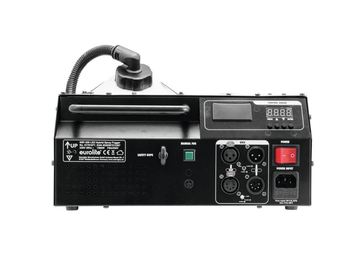 EUROLITE - NSF-350 LED Hybrid Spray Fogger - dystrybutor Eurolite EUROLITE - NSF-350 LED Hybrid Spray Fogger - dystrybutor Eurolite