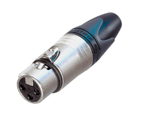 NEUTRIK - Wtyk XLR żeński NC3FXX NEUTRIK - Wtyk XLR żeński NC3FXX