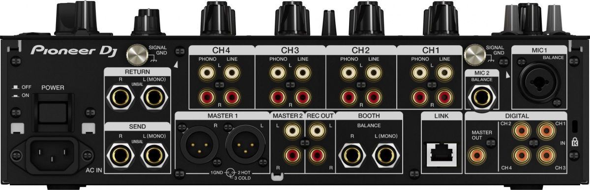 PioneerDJ DJM-900NXS2 4 kanałowy DJ mixer PioneerDJ DJM-900NXS2 4 kanałowy DJ mixer