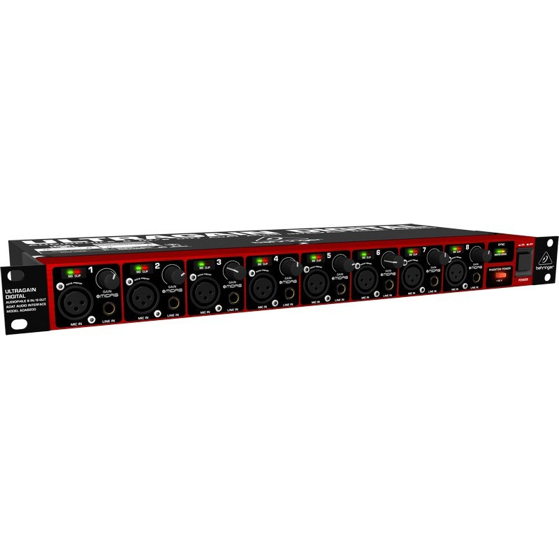 BEHRINGER ADA8200 - Konwerter A/D i D/A BEHRINGER ADA8200 - Konwerter A/D i D/A