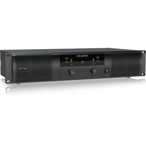 BEHRINGER NX3000 - cyfrowy wzmacniacz 3000W BEHRINGER NX3000 - cyfrowy wzmacniacz 3000W