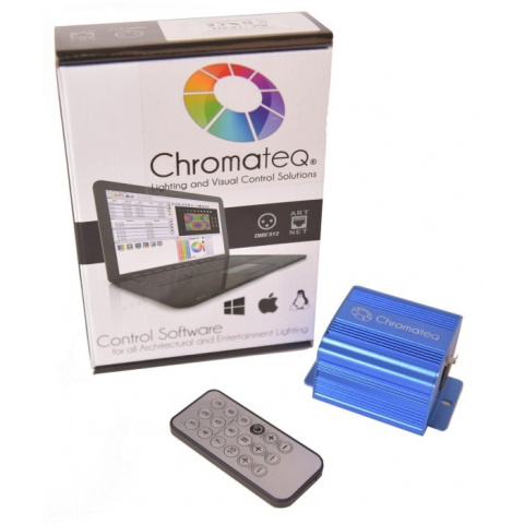 CHROMATEQ - LP512 sterownik DMX oprogramowanie PILOT