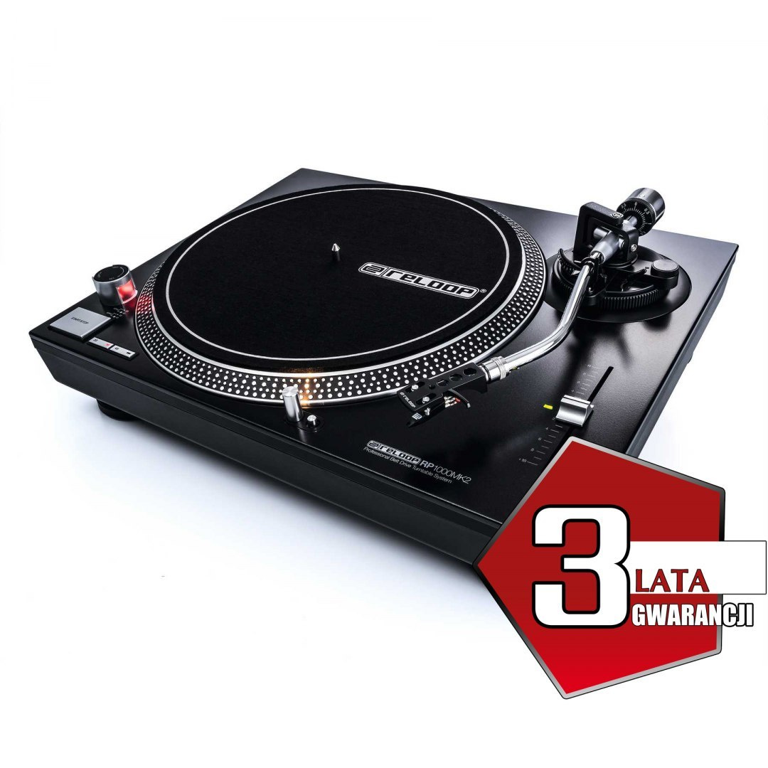 RELOOP RP-1000 mk2 - gramofon z napędem paskowym RELOOP RP-1000 mk2 - gramofon z napędem paskowym