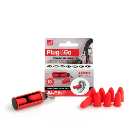 ALPINE - Plug&Go - ochrona słuchu, zatyczki, stopery