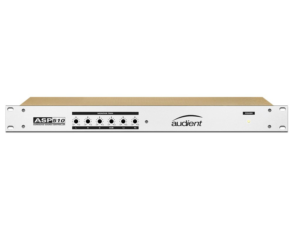 Audient ASP510 - kontroler monitorów dla dźwięku przestrzennego Audient ASP510 - kontroler monitorów dla dźwięku przestrzennego