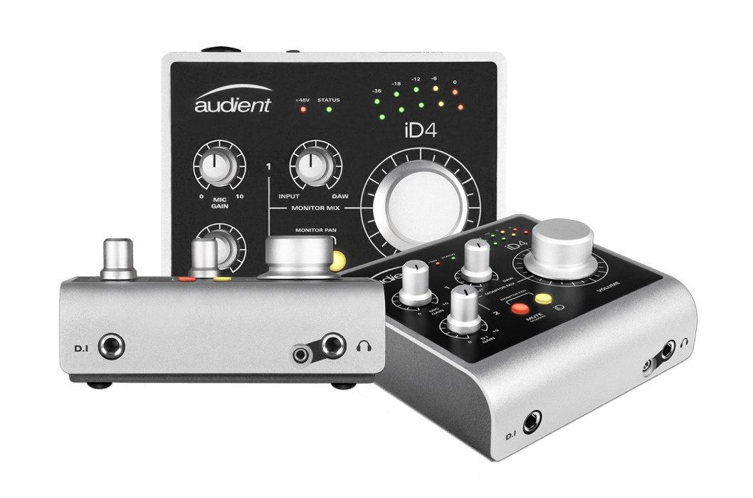 Audient iD4 - interfejs audio USB 2x2 Audient iD4 - interfejs audio USB 2x2