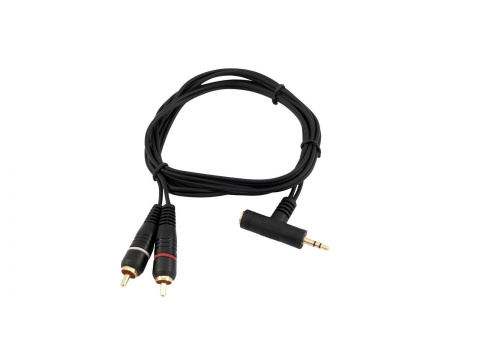 3.5mm jack stereo/2xRCA 1.5m Omnitronic 3.5mm jack stereo/2xRCA 1.5m Omnitronic