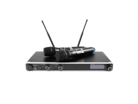 OMNITRONIC - UHF-302 2 kanałowy system bezprzewodowy 823-832/863-865MHz OMNITRONIC - UHF-302 2 kanałowy system bezprzewodowy 823-832/863-865MHz
