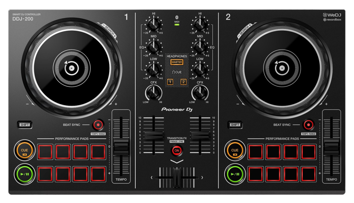 PioneerDJ DDJ-200 kontroler DJ PioneerDJ DDJ-200 kontroler DJ