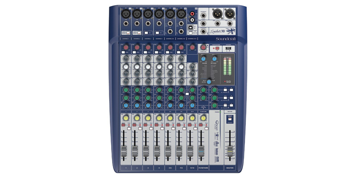 SOUNDCRAFT Signature 10 - mikser analogowy SOUNDCRAFT Signature 10 - mikser analogowy