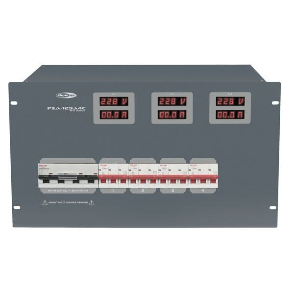 Showtec PSA-125A4C - rozdzielnia Showtec PSA-125A4C - rozdzielnia