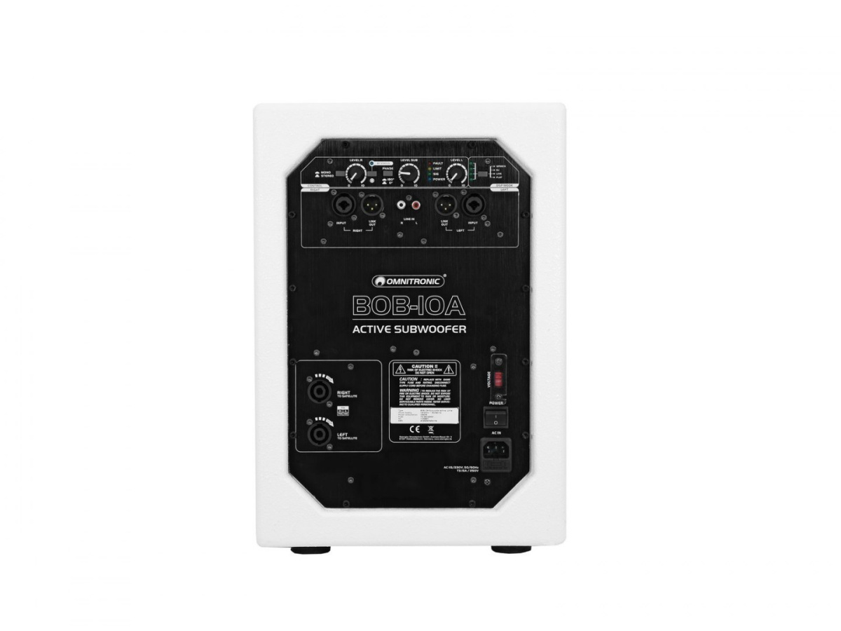 System nagłośnienia BOB 1 sub + 4 satelita System nagłośnienia BOB 1 sub + 4 satelita