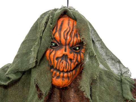 Halloween – Figura Dynia Potwór 50cm Ruch + efekt LED + dźwięk Halloween – Figura Dynia Potwór 50cm Ruch + efekt LED + dźwięk