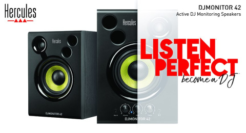 Hercules DJ - Aktywne monitory odsłuchowe RMS 2 x 2042