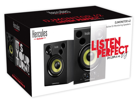 Hercules DJ - Aktywne monitory odsłuchowe RMS 2 x 2042