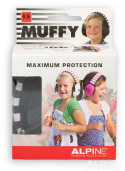 Alpine Muffy Black - nausznik, ochronniki słuchu dla dzieci