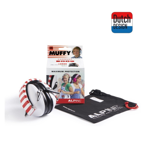 Alpine Muffy White - nauszniki, ochronniki słuchu dla dzieci Alpine Muffy White - nauszniki, ochronniki słuchu dla dzieci