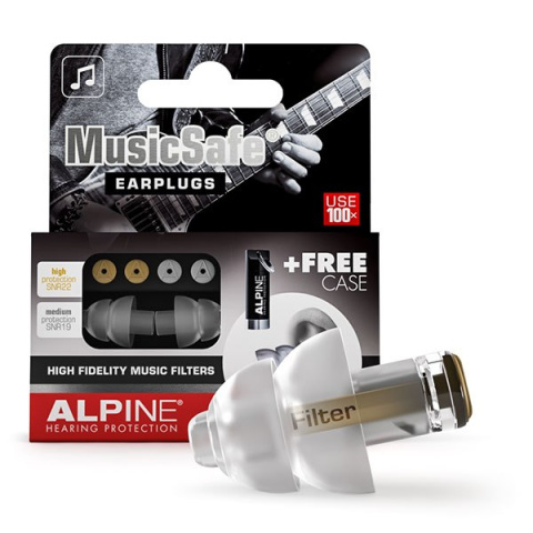 Alpine MusicSafe - zatyczki, stopery muzyczne Alpine MusicSafe - zatyczki, stopery muzyczne