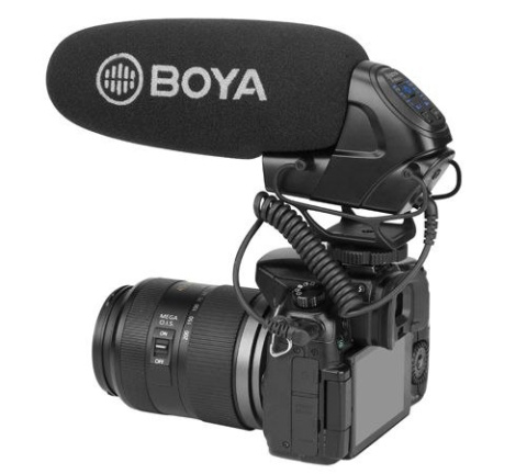 BOYA BY-BM3032 Superkardioidalny mikrofon kamerowy BOYA BY-BM3032 Superkardioidalny mikrofon kamerowy