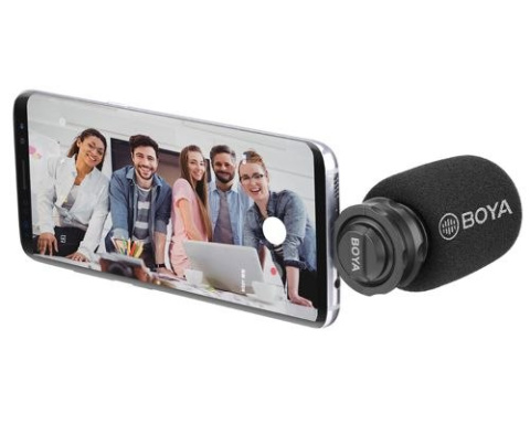 BOYA BY-DM100 mikrofon do gniazda USB Typu-C BOYA BY-DM100 mikrofon do gniazda USB Typu-C