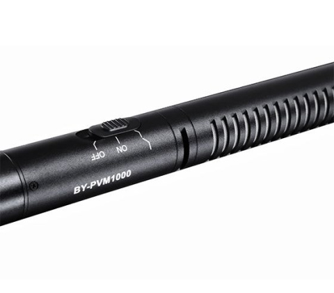 BOYA BY-PVM1000 Profesjonalny mikrofon kierunkowy typu Shotgun BOYA BY-PVM1000 Profesjonalny mikrofon kierunkowy typu Shotgun