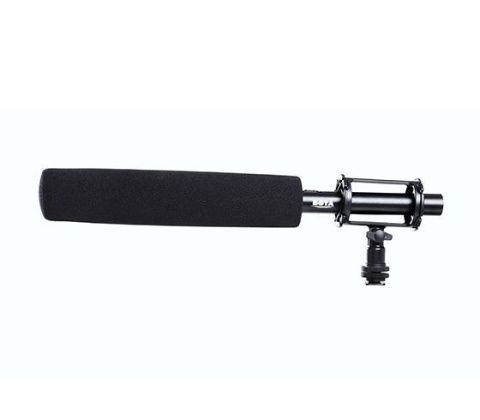 BOYA BY-PVM1000L Profesjonalny mikrofon kierunkowy typu Shotgun wydłużona konstrukcja do 38 cm BOYA BY-PVM1000L Profesjonalny mikrofon kierunkowy typu Shotgun wydłużona konstrukcja do 38 cm