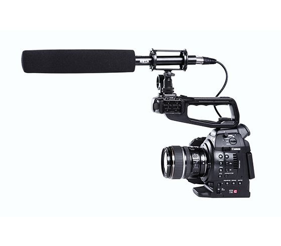 BOYA BY-PVM1000L Profesjonalny mikrofon kierunkowy typu Shotgun wydłużona konstrukcja do 38 cm BOYA BY-PVM1000L Profesjonalny mikrofon kierunkowy typu Shotgun wydłużona konstrukcja do 38 cm
