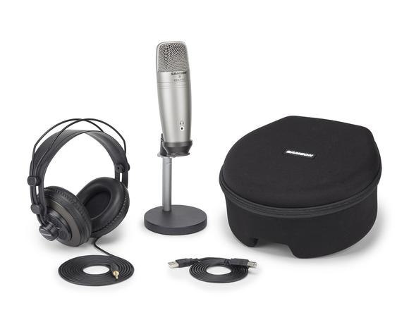 C01U Pro Podcasting Pack Mikrofon Pojemnościow USB z Akcesoriami