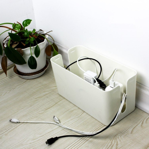 POJEMNIK PUDEŁKO ORGANIZER NA KABLE LISTWY E-BOX POJEMNIK PUDEŁKO ORGANIZER NA KABLE LISTWY E-BOX