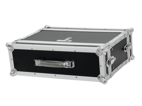 ROADINGER Kufer Transportowy Effect Rack CO DD, 3U, 24cm deep czarny ROADINGER Kufer Transportowy Effect Rack CO DD, 3U, 24cm deep czarny