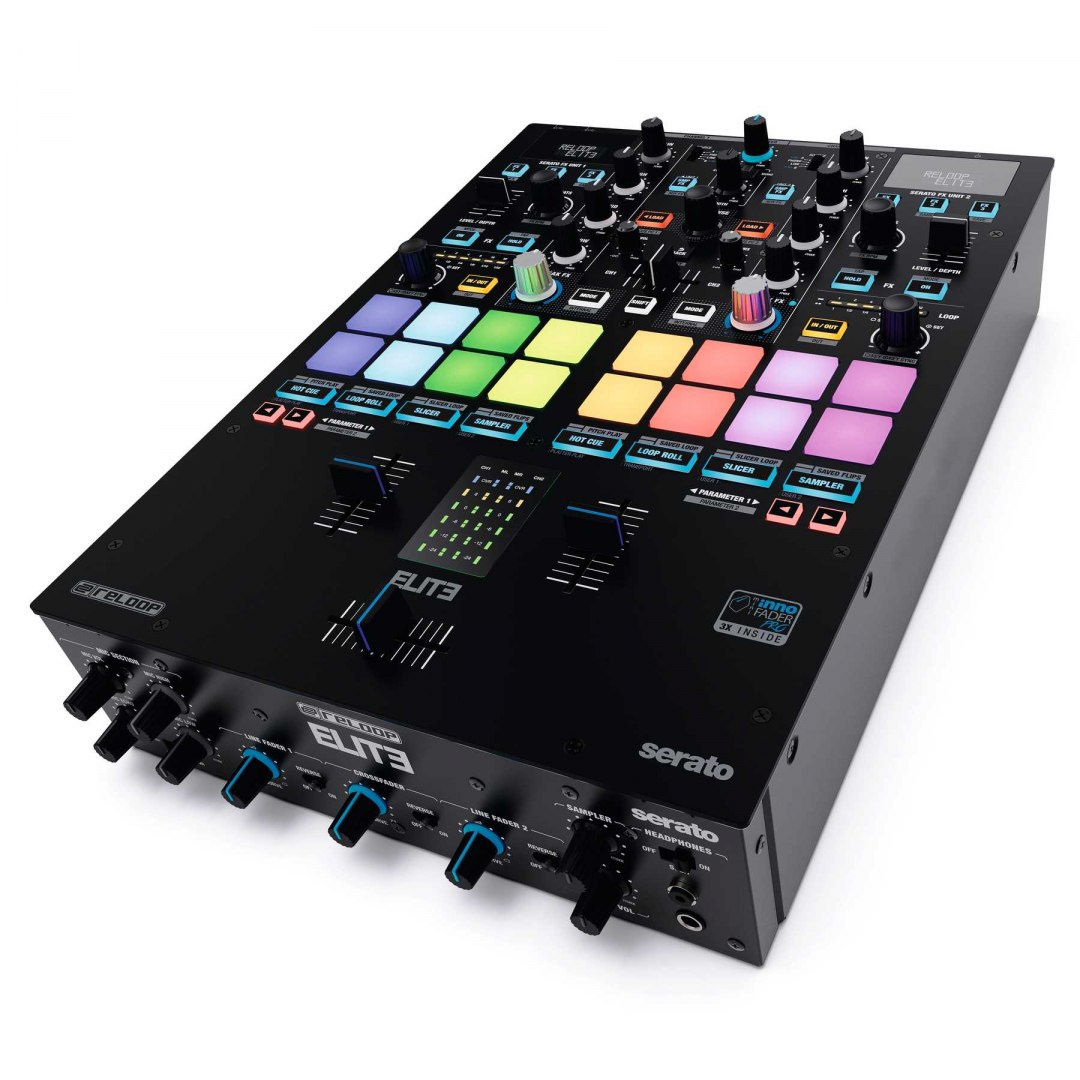 Reloop Elite 2 kanałowy mikser DJ Reloop Elite 2 kanałowy mikser DJ