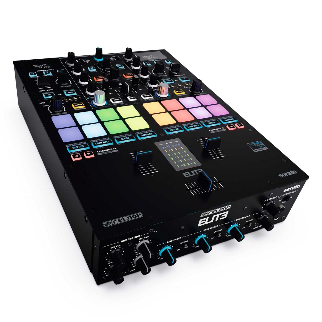 Reloop Elite 2 kanałowy mikser DJ Reloop Elite 2 kanałowy mikser DJ