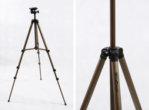Statyw 144cm na aparat, telefon - zestaw 3w1+ PILOT