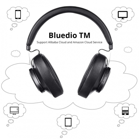 BLUEDIO TM CZARNE BT5.0 SŁUCHAWKI BEZPRZEWODOWE BLUEDIO TM CZARNE BT5.0 SŁUCHAWKI BEZPRZEWODOWE