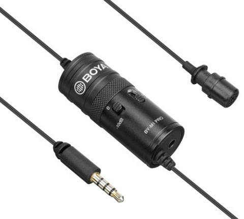 BOYA BY-M1 PRO Uniwersalny mikrofon krawatowy typu Lavalier BOYA BY-M1 PRO Uniwersalny mikrofon krawatowy typu Lavalier