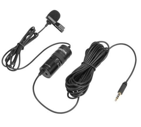 BOYA BY-M1 PRO Uniwersalny mikrofon krawatowy typu Lavalier BOYA BY-M1 PRO Uniwersalny mikrofon krawatowy typu Lavalier