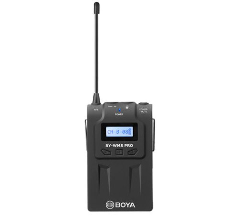 BOYA BY-WM8 PRO-K2 - ZESTAW BEZPRZEWODOWY Z 2 MIKROFONAMI LAVALIER do kamer , aparatów BOYA BY-WM8 PRO-K2 - ZESTAW BEZPRZEWODOWY Z 2 MIKROFONAMI LAVALIER do kamer , aparatów