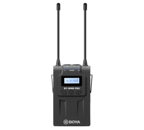BOYA BY-WM8 PRO-K2 - ZESTAW BEZPRZEWODOWY Z 2 MIKROFONAMI LAVALIER do kamer , aparatów BOYA BY-WM8 PRO-K2 - ZESTAW BEZPRZEWODOWY Z 2 MIKROFONAMI LAVALIER do kamer , aparatów