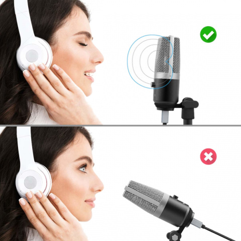 FIFINE K681 USB stydyjny mikrofon dla graczy FIFINE K681 USB stydyjny mikrofon dla graczy