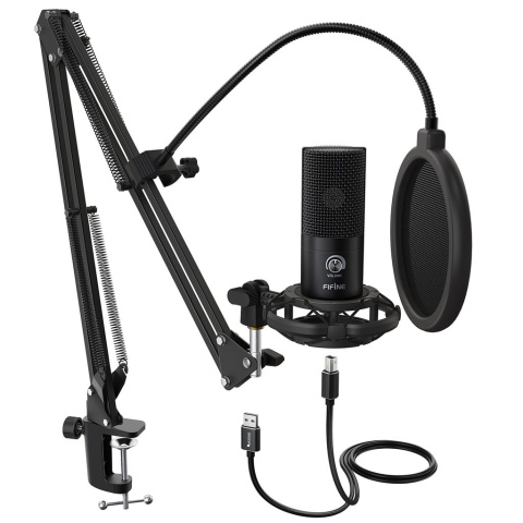 FIFINE T669 USB ZESTAW MIKROFONOWY STATYW POP FILTR FIFINE T669 USB ZESTAW MIKROFONOWY STATYW POP FILTR