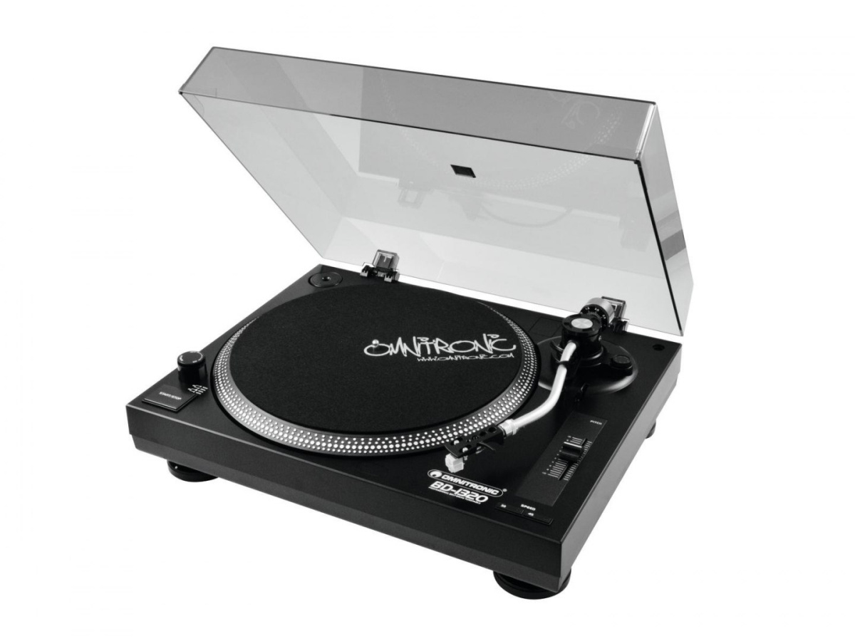 Gramofon Omnitronic BD 1320 Czarny Gramofon Omnitronic BD 1320 Czarny