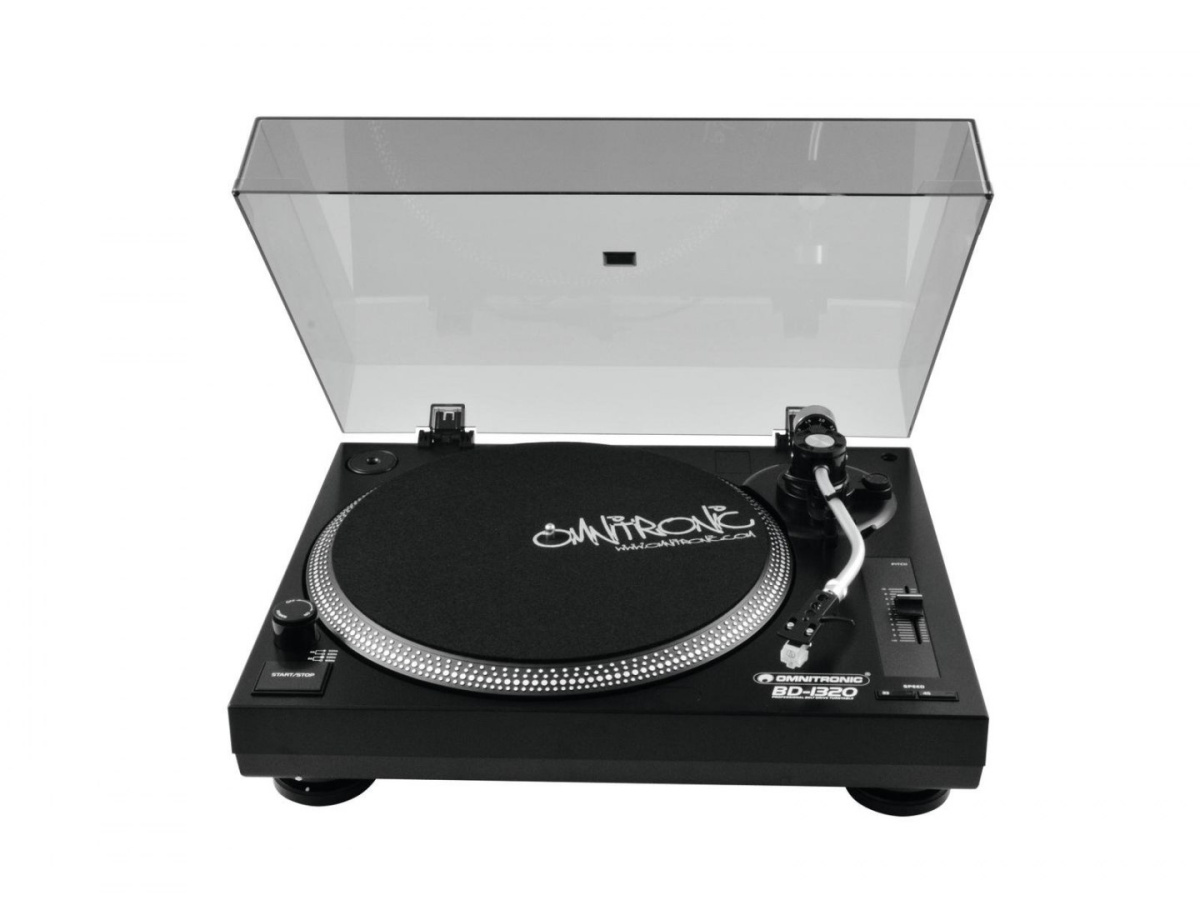 Gramofon Omnitronic BD 1320 Czarny Gramofon Omnitronic BD 1320 Czarny