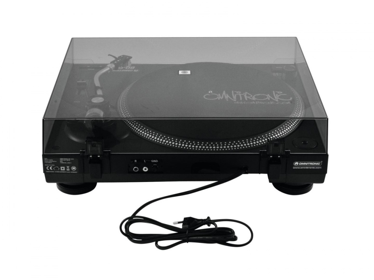 Gramofon Omnitronic BD 1320 Czarny Gramofon Omnitronic BD 1320 Czarny