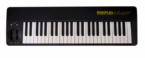 MIDIPLUS- AK490+ Klawiatura sterująca - kontroler USB / MIDI MIDIPLUS- AK490+ Klawiatura sterująca - kontroler USB / MIDI