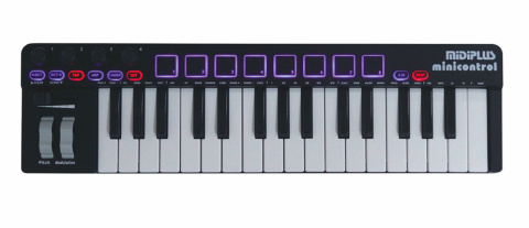 MIDIPLUS- MINICONTROL Klawiatura sterująca - kontroler USB / MIDI