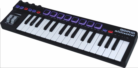 MIDIPLUS- MINICONTROL Klawiatura sterująca - kontroler USB / MIDI