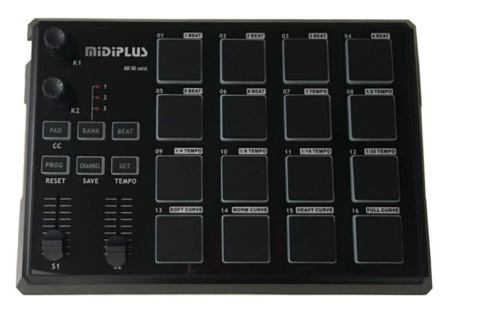 MIDIPLUS- XPAD kontroler USB / MIDI z padami perkusyjnymi MIDIPLUS- XPAD kontroler USB / MIDI z padami perkusyjnymi