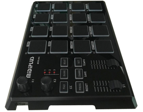 MIDIPLUS- XPAD kontroler USB / MIDI z padami perkusyjnymi MIDIPLUS- XPAD kontroler USB / MIDI z padami perkusyjnymi