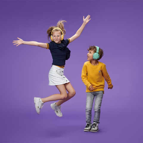 Nauszniki Alpine Muffy Kids - żółte Nauszniki Alpine Muffy Kids - żółte